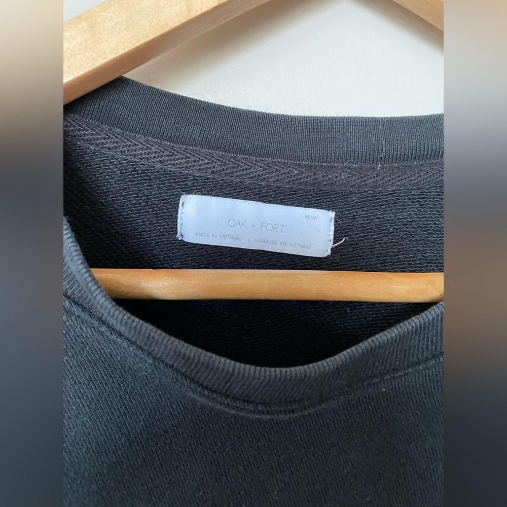 Oak + Fort Cropped Crewneck - Picture 2 of 2